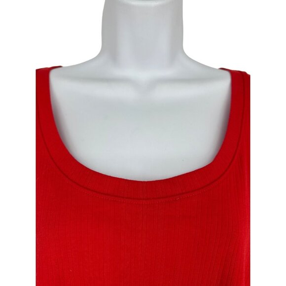 Ava & Viv Long Sleeve Scoop Neck Textured T-Shirt Size 2X - Picture 3 of 7